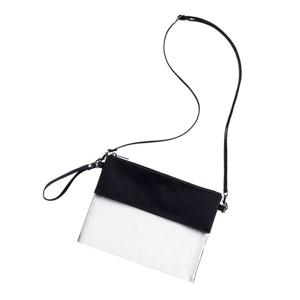 Viv & Lou Clear Stadium Crossbody Purse